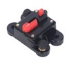 Circuit Breaker Manual Reset 1/4in Overcurrent Protection DC 12‑48V for