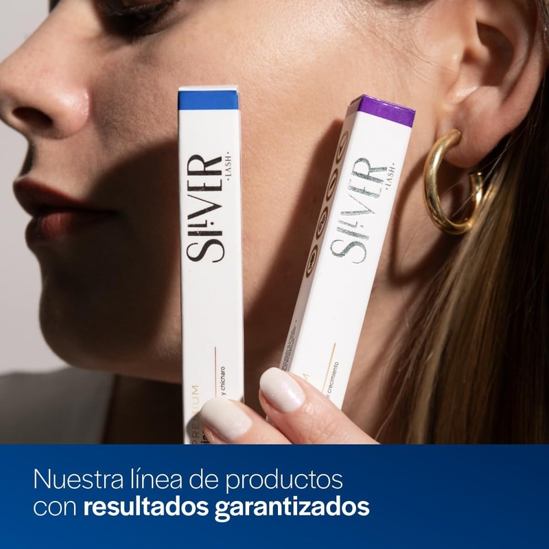 Silverlash Serum Premium para Pestañas y Cejas, Fórmula Fortalecedora, Uso