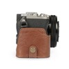 MegaGear Genuine Leather Half Camera Case for Sony Alpha a7C
