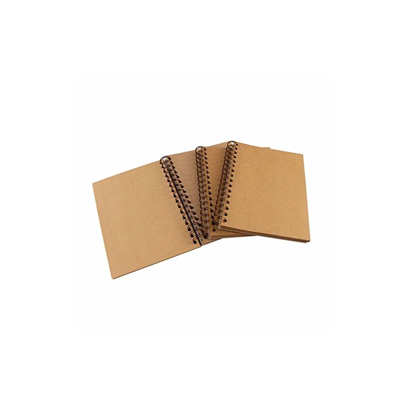 Seawhite Eco Kraft Spiral Sketchbook A5 - Color: None