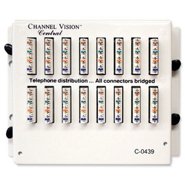 Channel Vision 4x15 110 Telephone Distribution Module (C-0439)