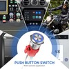 XINYIELE 19MM Latching 12V DC Push Button Switch On/Off,Waterproof Stainless
