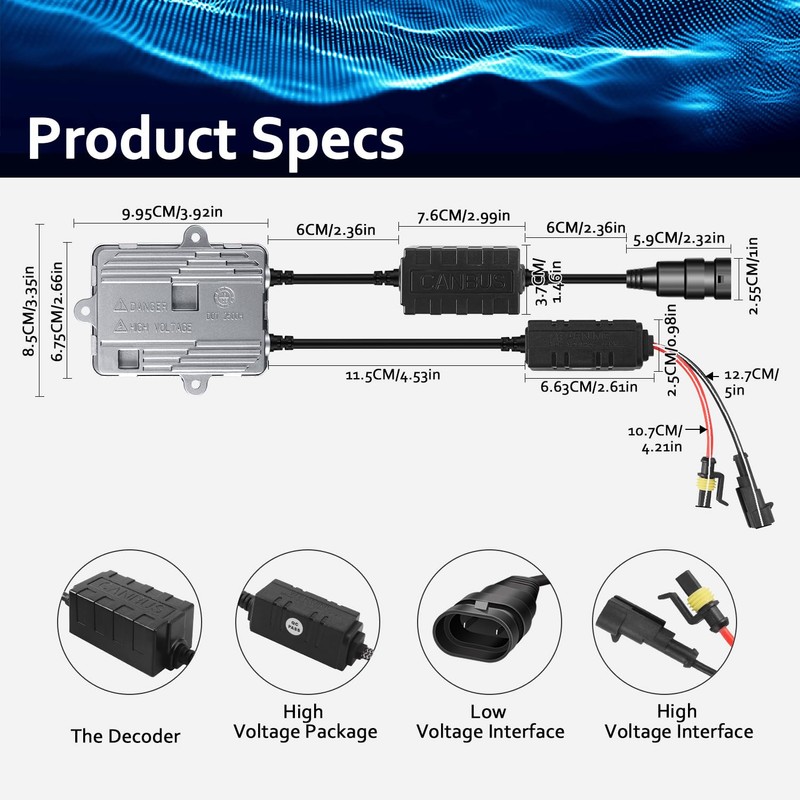 WinPower 35W HID Ballast Control Unit AC Xenon Burner Driver