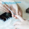 HaimiLiya Cuticle Pusher Dual-end Dead Skin Nail Pusher Nail Dirt