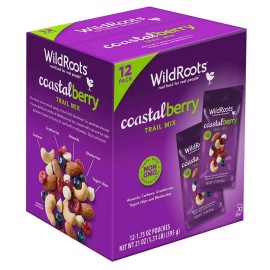 WildRoots Trail Mix Coastal Berry Blend 1.75 oz, 12-count = Two Box