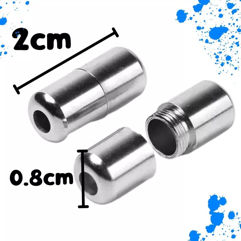 Agujetas Sin Nudo Elásticas Hebilla Metal 4 Pares Zapatos