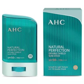 AHC 내추럴 퍼펙션 더블 쉴드 선스틱 민트 14g AHC Natural Perfection Double Shield Sunscreen Stick Mint 14g