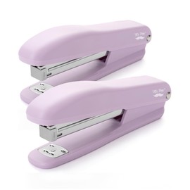 Mr. Pen- Staplers 2 Pack with 200 Staples, 20 Sheet Capacity, Purple Office Stapler for Desk and Classroom