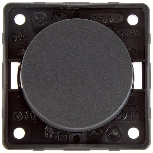 Berker Integro Flow 936512505 Off Switch Anthracite Matte Loose