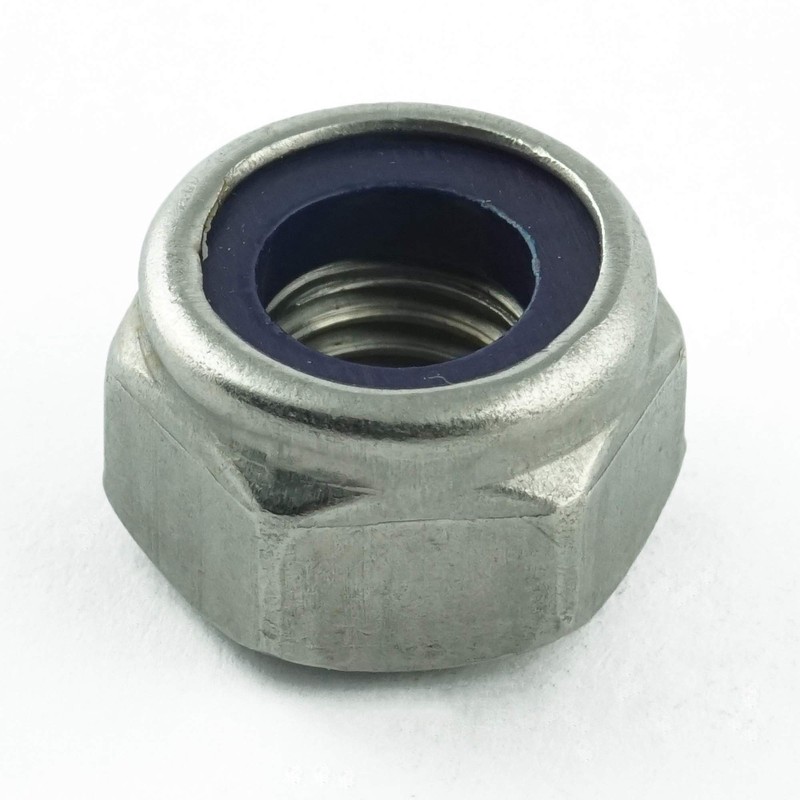 Eisenwaren2000 | M4 locking nuts (100 pieces) - self-locking stop
