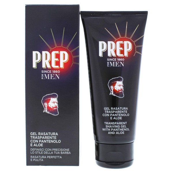 Prep Gel Shave Transparent with Pantenolo and Aloe - 100 ml