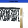 OHYER Sequin Fringe Trim 3 Metres Long (x15 cm Diameter)