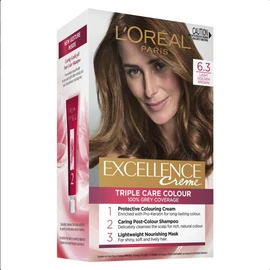 L'Oreal Excellence Creme 6.3 Light Golden Brown Hair Colour