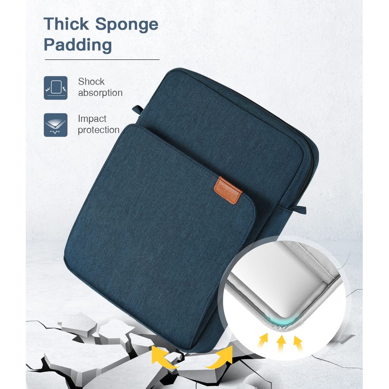 MoKo 13.3-14 Inch Laptop Sleeve Bag Fits Macbook Pro 13"