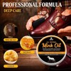 MEKER Mink Oil for Leather Boots Leather Conditioner and Cleaner