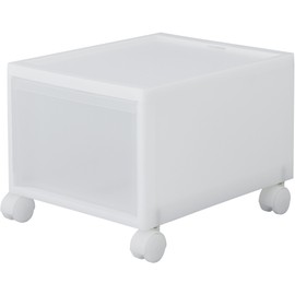 Squirrel Stacking Document Storage Case, A4 Size, Stacking System, Dedicated Casters, Set of 4