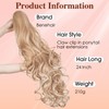 Benehair Claw Clip in Ponytail Hair Extensions 24 Inches Long