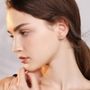 ONEFINITY Llama Gifts Pendientes de plata de ley con llama,