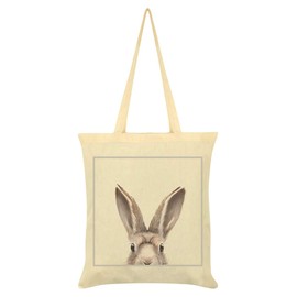 Inquisitive Creatures Hare Cream Tote Bag