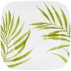 Corelle Bamboo Leaf Square Round 8-3/4-Inch Luncheon Plate