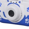 Kids Camera Small Portable Blue Children's Cute Cartoon Fox Shape