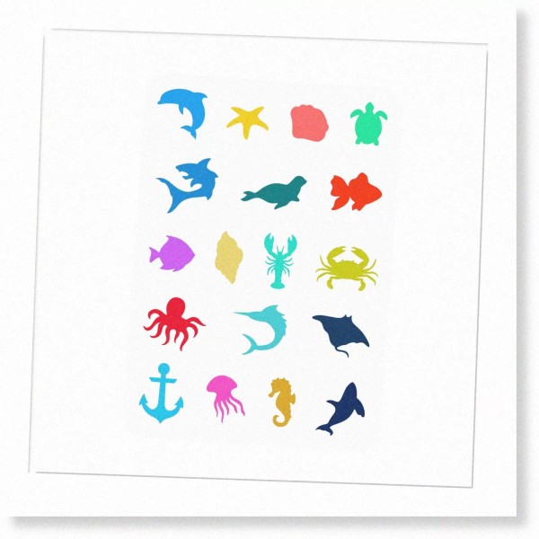 Fingenuity Ocean Magic Painting Kit: Create Stunning Sea Creature Art