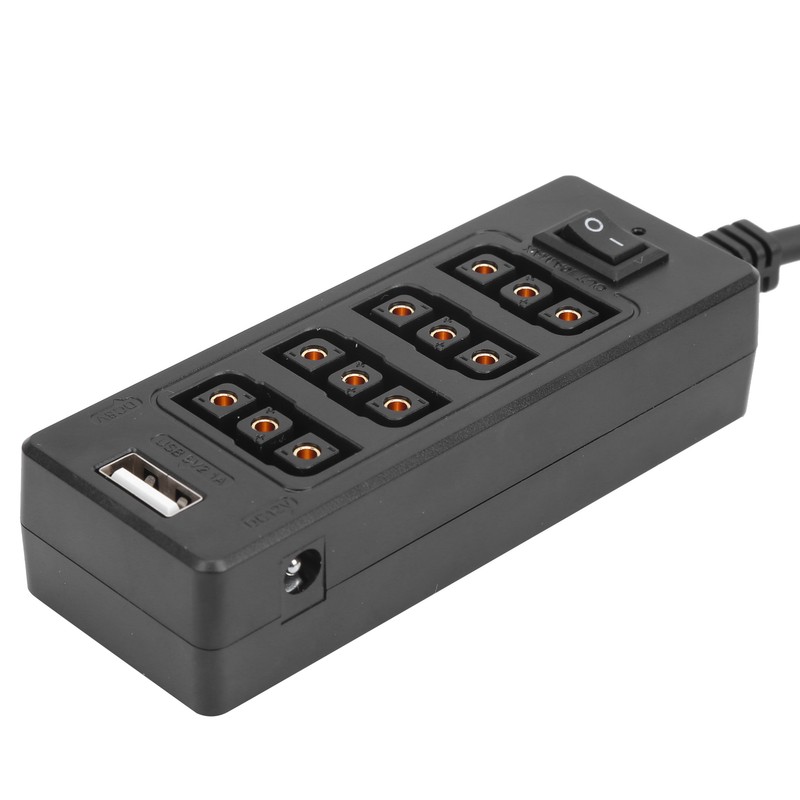 DTAP Male Port to 4 DTAP and 2 DC Female