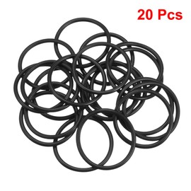 sourcing map Nitrile Rubber O-Rings 42mm OD 35.8mm ID 3.1mm Width, Metric Sealing Gasket for Automotive Machine Plumbing, Pack of 20