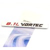 Yoaoo 2x OEM 8.1L Vortec Emblem 8.1 LHood Engine Badge