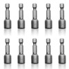 LDEXIN 10 Pcs Quick-Change Power Nut Driver Set 5/16" (8mm)