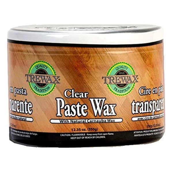 Trewax Paste Wax with Carnauba 12.35 oz Furniture and Floor