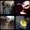 Kingmazi Juego De Coctelera De 23 Piezas De Acero Inoxidable,