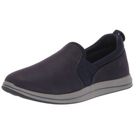 Clarks Breeze Bali - Mocasines Planos para Mujer, Dark Navy Sintético, 5.5 US
