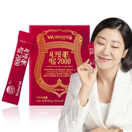 Vitamin Village Secret Red Pomegranate 2000 30 packets, 1 pack / 비타민마을 시크릿 레드 석류 2000 30포, 1개