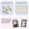 2 PCS Animal Silicone Squishy Molds for DIY taba, Kawaii