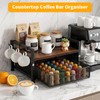 HOYWOUL Tea Bag Coffee Bar Organizer,Teabag Holder & Coffee Station