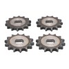 4Pcs 428 14T Chain Sprocket 12x17mm H Hole Steel Electric