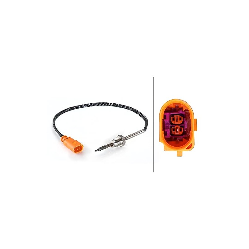 HELLA 6PT 014 494-321 Sensor, exhaust gas temperature - 2-pin