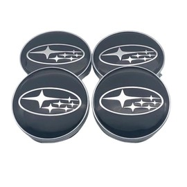 Car Wheel Center Cap Subaru Universal Wheel Cap Legacy Impreza Sports Forester Revogue Outback Exiga B4 All Series Car Hub Cap Car Wheel Cover Wheel Center Cap Emblem Sticker Car Decoration 2.4 inches