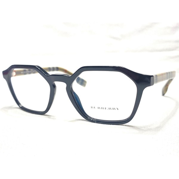 NEW Burberry B2294 3757 Womens Black Square Modern Eyeglasses Frames 51/18~140
