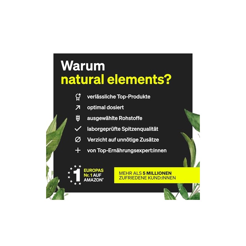 natural elements Organic Monk Pepper Drops - 300 mg Monk
