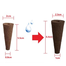 Armastuse Propagation Sponges, Pack of 50 Replacement Breeding Sponges for Hydroponic Propagation System for Indoor and Garden