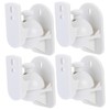 LABRIMP 4Pcs Rotating Speaker Wall Mounts Compact Wall Holder Brackets