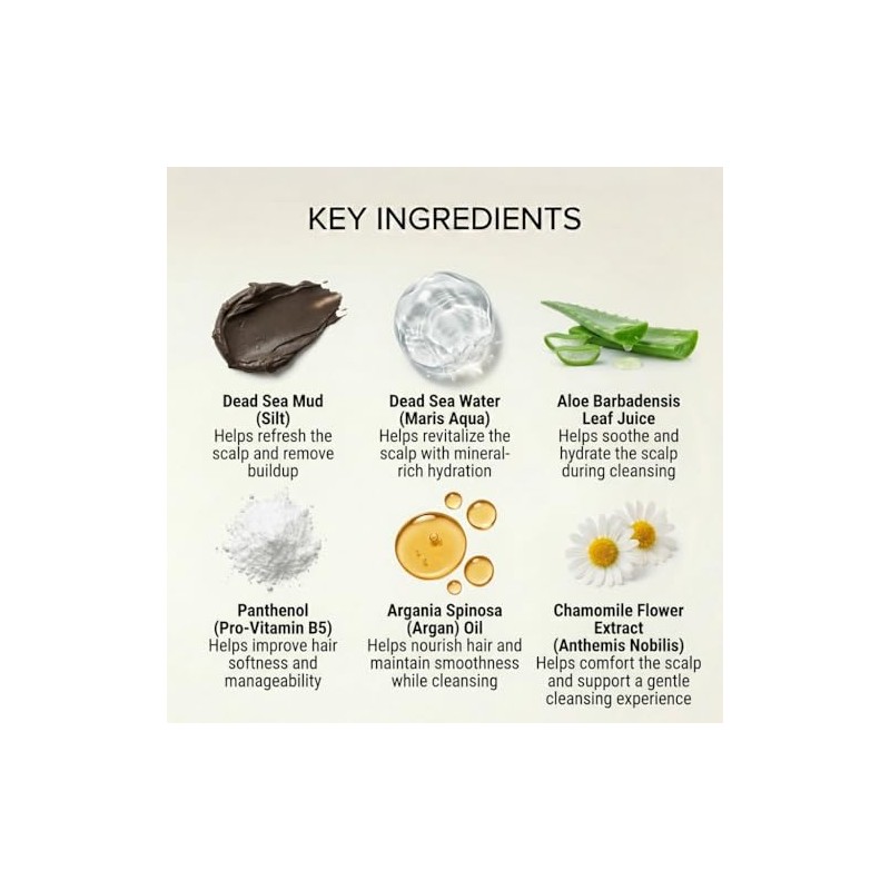 Seacret Mineral-rich Hydrating Mud Shampoo