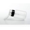 Minkissy 2 x Empty Nail Polish Remover Press Bottles Lockable