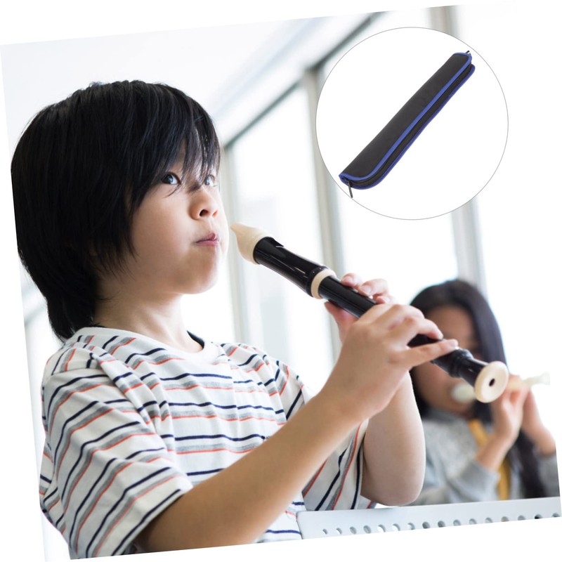 Gatuida Flute Carry Bag Portable Recorder Instrument Case with Soft