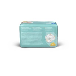 Medline Disposable Baby Diapers, Size 1 (8-14 lbs), Case of 200