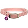 OmniPet Kool Kat Elastic Cat Safety Collar with Bell, Pink,