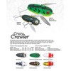 Heddon Crazy Crawler Fishing Lures (Red Shore Minnow, 2 3/8-Inch)
