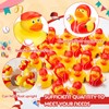 DEEKIN 48 Pcs Baseball Player Rubber Ducks 2 Inch Baseball